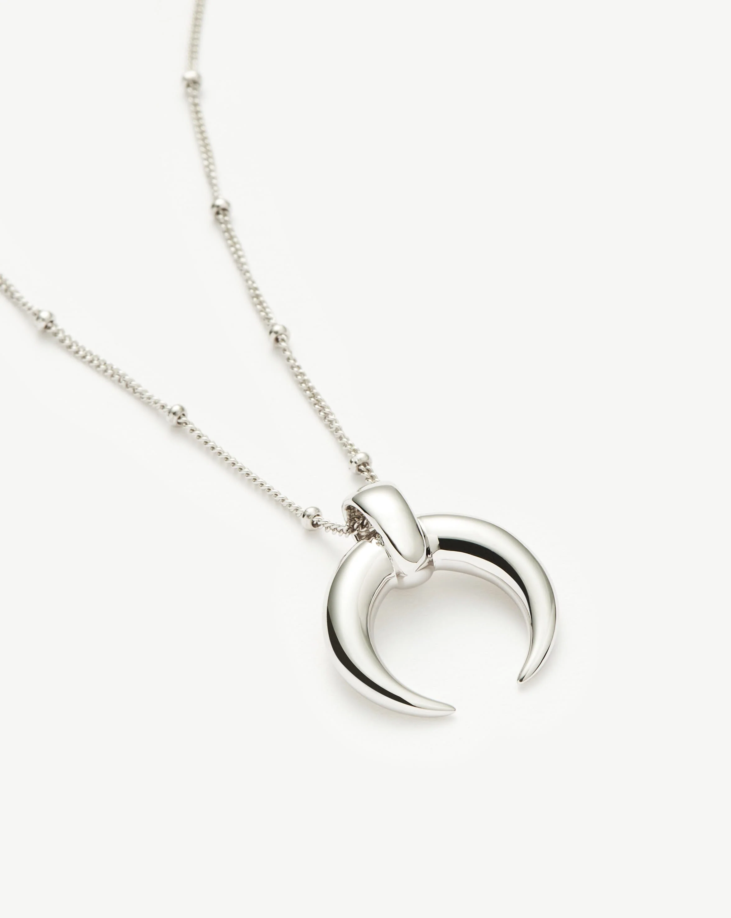 Lucy Williams Large Horn Pendant Necklace - Image 4